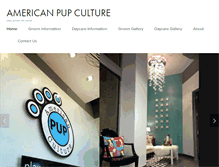 Tablet Screenshot of americanpupculture.com